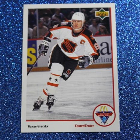 WAYNE GRETZKY # Mc 17 McDONALD'S UPPER DECK 1991  L A KINGS  NHL