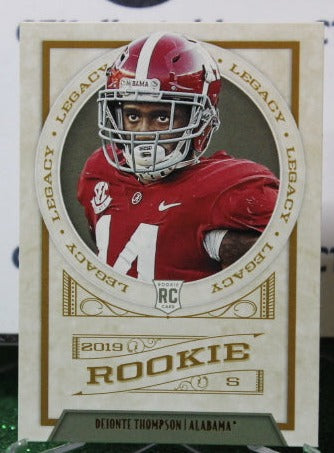 2019 PANINI LEGACY DEIONTE THOMPSON # 157 ROOKIE NFL CARDINALS GRIDIRON CARD