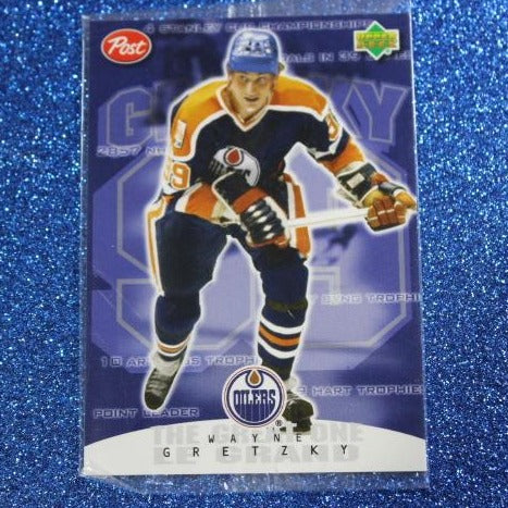 1999 WAYNE GRETZKY # 3  POST CEREAL  EDMONTON OILERS SEALED NHL