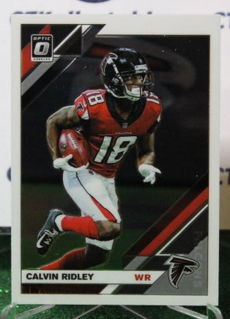 2019 PANINI DONRUSS OPTIC CALVIN RIDLEY # 7 FOIL NFL FALCONS GRIDIRON CARD