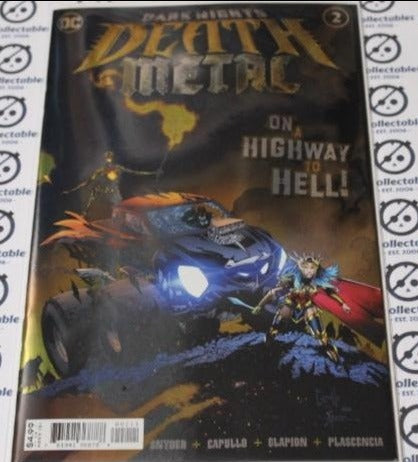 DARK NIGHTS DEATH METAL # 2 FOIL COVER NM DC COMIC