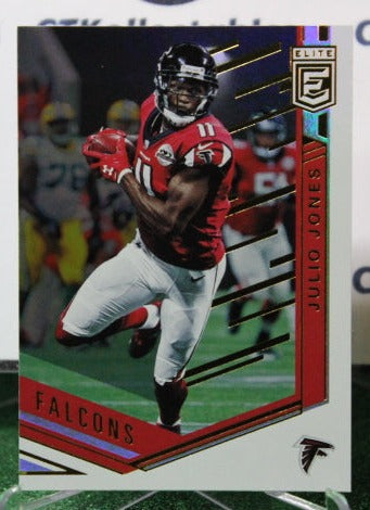 2018 PANINI ELITE JULIO JONES # 41  NFL FALCONS GRIDIRON CARD