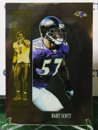 2019 PANINI LEGACY BART SCOTT # 121  FOIL NFL RAVENS GRIDIRON CARD