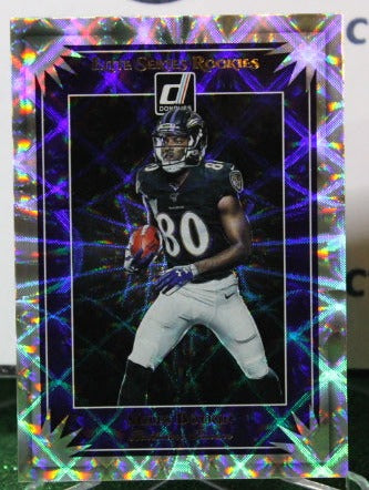 2019 PANINI DONRUSS  MILES BOYKIN # ESR-26 ROOKIE NFL RAVENS GRIDIRON CARD