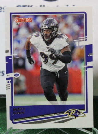 2020 PANINI DONRUSS MATT JUDON # 39 NFL RAVENS GRIDIRON CARD