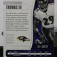 2019 PANINI ABSOLUTE KARL THOMAS III # 15 NFL RAVENS GRIDIRON CARD