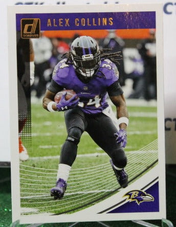 2018 PANINI DONRUSS ALEX COLLINS # 22 NFL RAVENS GRIDIRON CARD