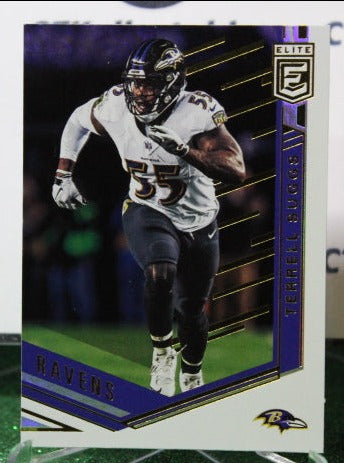 2018 PANINI DONRUSS ELITE TERRELL SUGGS  # 76 NFL RAVENS GRIDIRON CARD