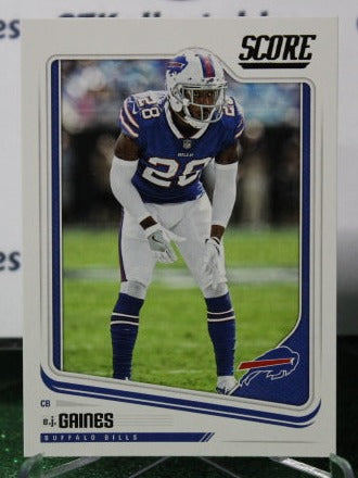 2018 PANINI SCORE E.J. GAINES # 38 NFL BUFFALO BILLS GRIDIRON CARD