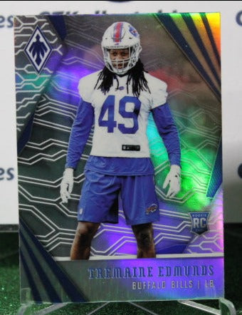 2018 PANINI PHOENIX TREMAINE EDMUNDS # 147 ROOKIE NFL BUFFALO BILLS GRIDIRON CARD