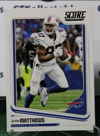 2018 PANINI SCORE JORDAN MATTHEWS # 35 NFL BUFFALO BILLS GRIDIRON CARD