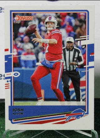 2020 PANINI DONRUSS JOSH ALLEN # 40 NFL BUFFALO BILLS GRIDIRON CARD