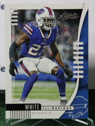 2019 PANINI ABSOLUTE TRE' DAVIOUS WHITE # 9 NFL BUFFALO BILLS GRIDIRON CARD