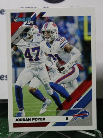 2019 PANINI DONRUSS JORDAN POYER # 38 NFL BUFFALO BILLS GRIDIRON CARD