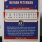 2018 PANINI DONRUSS NATHAN PETERMAN # 65  NFL BUFFALO BILLS GRIDIRON CARD