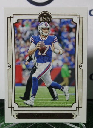 2019 PANINI LEGACY JOSH ALLEN # 13  NFL BUFFALO BILLS GRIDIRON CARD