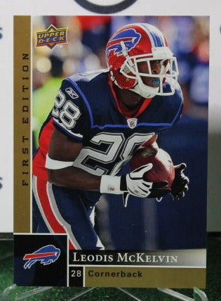 2009 UPPER DECK LEODIS McKELVIN # 19 GOLD NFL BUFFALO BILLS GRIDIRON CARD