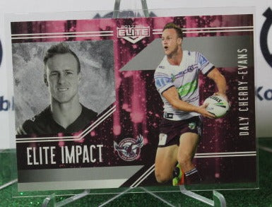 2017 NRL ELITE DALY CHERRY-EVANS # EI 21/64 ELITE IMPACT MANLY SEA EAGLES