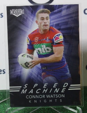 2019 NRL ELITE CONNOR WATSON # SM 16/32 SPEED MACHINE NEWCASTLE KNIGHTS