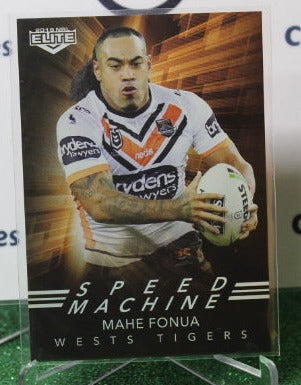 2019 NRL ELITE MAHE FONUA  # SM 31/32 SPEED MACHINE WESTS TIGERS