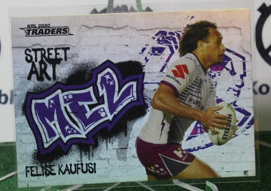 2020 NRL TRADERS FELISE KAUFUSI # SA 07/16 STREET ART  MELBOURNE STORM