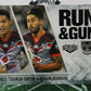 2016 NRL ELITE ROGER TUIVASA-SHECK & SHAUN JOHNSON  # RG 29/32 RUN & GUN  NEW ZEALAND WARRIORS