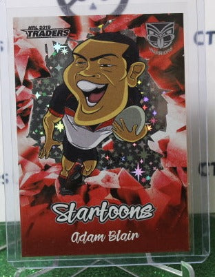 2019 NRL TRADERS ADAM BLAIR  # SR 17/18 STARTOONS RED  NEW ZEALAND WARRIORS