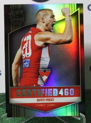 2017 SELECT CERTIFIED 460 AFL SAM REID # C196  SYDNEY SWANS 222/460