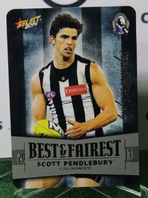 2014 SELECT  AFL SCOTT PENDLEBURY # BF4  BEST AND FAIREST COLLINGWOOD MAGPIES