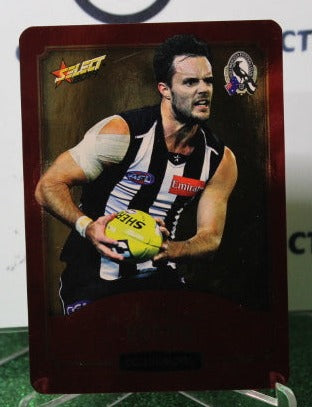 2014 SELECT AFL NATHAN BROWN # CG43  GOLD PARRALLEL COLLINGWOOD MAGPIES