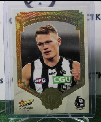 2020 SELECT PRESTIGE AFL ADAM TRELOAR # BVG11 BROWNLOW VOTE GETTERS 080/80 COLLINGWOOD