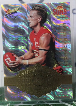 2020 SELECT PRESTIGE AFL DARCY MACPHERSON # ER34 ENGINE ROOM 001/120 GOLD COAST SUNS