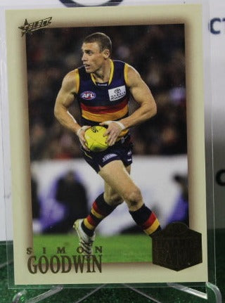 2018 SELECT  AFL HALL OF FAME SIMON GOODWIN # HFLE 247 ADELAIDE CROWS 146/750