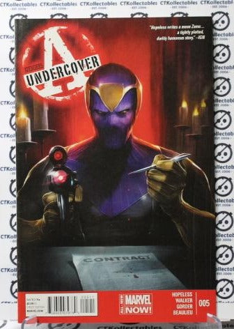 AVENGERS UNDERCOVER # 005  VF MARVEL COMIC BOOK 2014