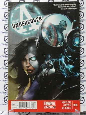 AVENGERS UNDERCOVER # 006  VF MARVEL COMIC BOOK 2014