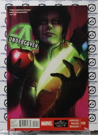 AVENGERS UNDERCOVER # 010  VF MARVEL COMIC BOOK 2014