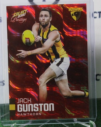 2020 SELECT  AFL PRESTIGE JACK GUNSTON # 101 RED 042/170 HAWTHORN HAWKS