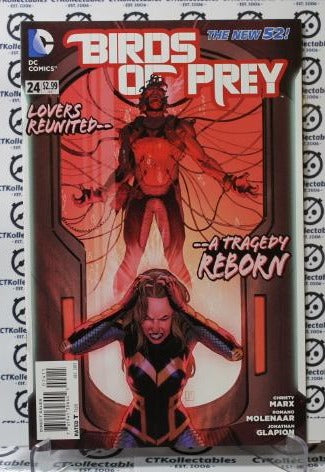 BIRDS OF PREY # 24  COLLECTABLE COMIC BOOK DC 2013