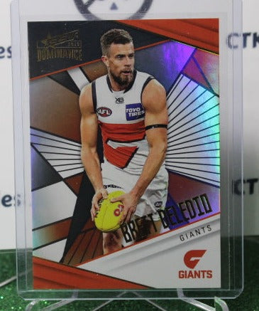 2019 SELECT  AFL DOMINANCE BRETT DELEDIO # HP92  GWS GIANTS 066/350