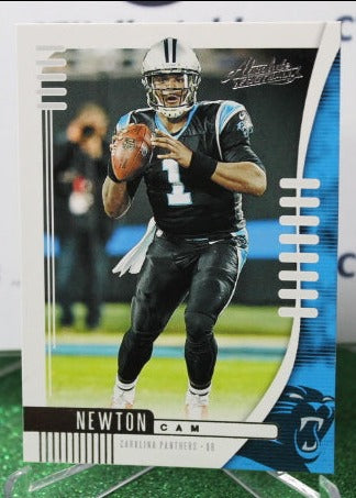 2019 PANINI ABSOLUTE CAM NEWTON # 82  NFL CAROLINA PANTHERS GRIDIRON CARD