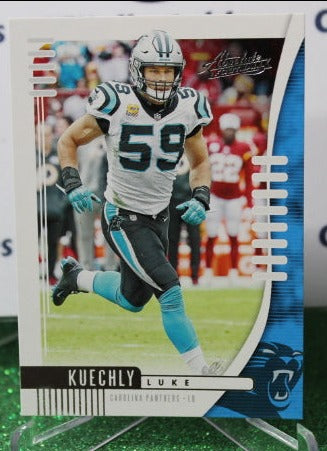 2019 PANINI ABSOLUTE  LUKE KUECHLY # 84  NFL CAROLINA PANTHERS GRIDIRON CARD