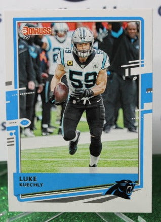 2020 PANINI DONRUSS  LUKE KUECHLY # 55  NFL CAROLINA PANTHERS GRIDIRON CARD