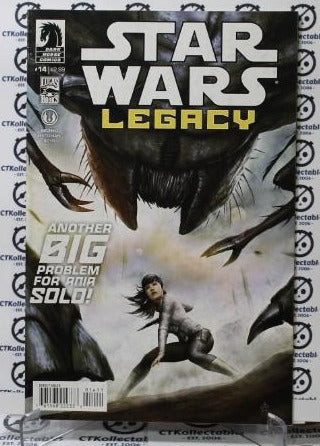 STAR WARS LEGACY # 14 VF DARK HORSE COMIC BOOK  2014