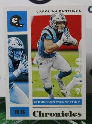 2020 PANINI CHRONICLES CHRISTIAN McCAFFREY  # 14  NFL CAROLINA PANTHERS GRIDIRON CARD