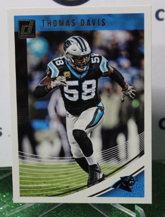 2018 PANINI DONRUSS THOMAS DAVIS # 42  NFL CAROLINA PANTHERS GRIDIRON CARD