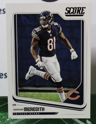 2018 PANINI SCORE CAMERON MEREDITH # 57 NFL CHICAGO BEARS GRIDIRON CARD