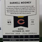 2020 PANINI CHRONICLES DARNELL MOONEY # PA-33 ROOKIE NFL CHICAGO BEARS GRIDIRON CARD