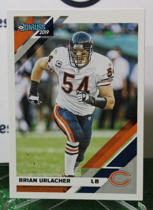 2019 PANINI DONRUSS BRIAN URLACHER # 56  NFL CHICAGO BEARS GRIDIRON CARD