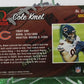 2020 PANINI OMEGA COLE KMET # O-24  ROOKIE NFL CHICAGO BEARS GRIDIRON CARD