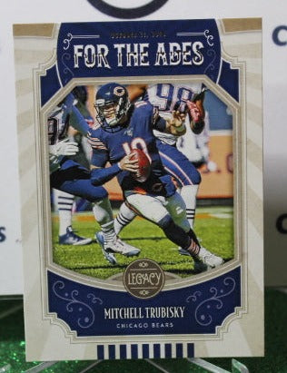 2019 PANINI LEGACY  MITCHELL TRUBISKY # FTA-MT FOR THE AGES NFL CHICAGO BEARS GRIDIRON CARD